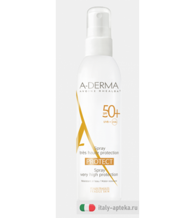 Aderma A-D Protect Spray Spf  50+ 200ml