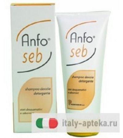 Anfo Seb Shampoo Doccia Detergente 200ml