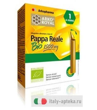 Arko Royal Pappa Reale Bio 1500mg 10 Flaconcini