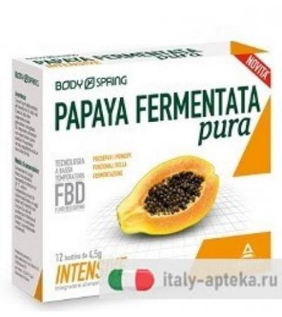 Body Spring Papaya Fermentata Intensive 12 Buste