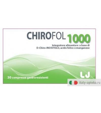 Chirofol 1000 30cpr