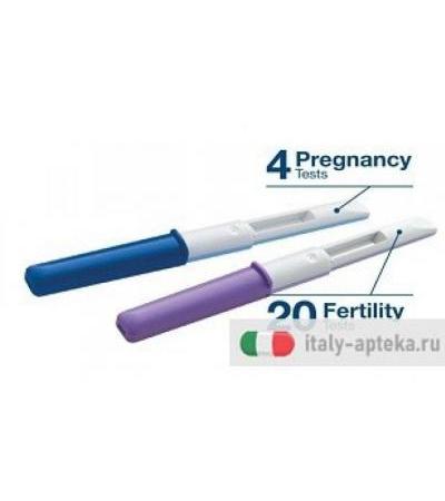 Clearblue Stick Per Monitor Fertilità 20 Stick + 4 Test