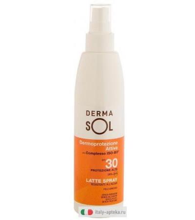 Dermasol Latte Spray Protezione Molto Alta SPF50+ 200ml