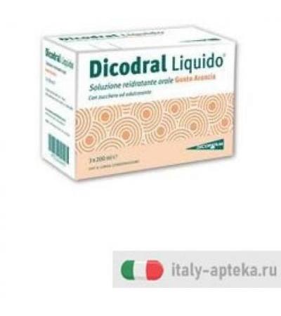 Dicodral Liquido Arancia 3Brik 200ml