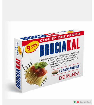 Dietalinea Bruciakal 15 Compresse