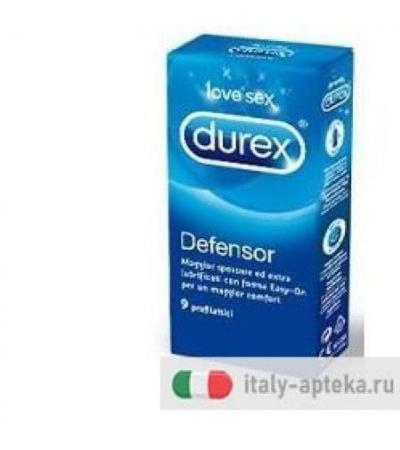 Durex Defensor Profilattici 9 Pezzi