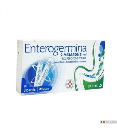 Enterogermina 20 flaconi 2mld/5ml