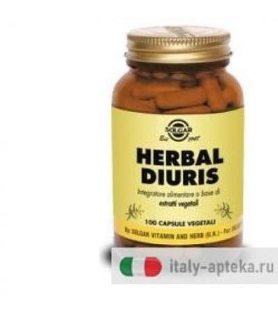 Herbal Diuris Solgar 100 Capsule