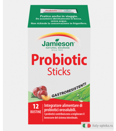 Jamieson Probiotics Sticks 12 Buste