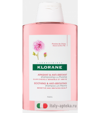 Klorane Shampoo Peonia 400ml