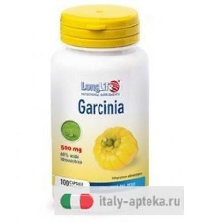 Longlife Garcinia 60% 500mg 100 Capsule