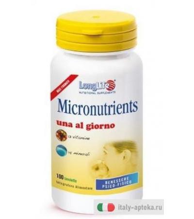 Longlife Micronutrients 100 Tavolette