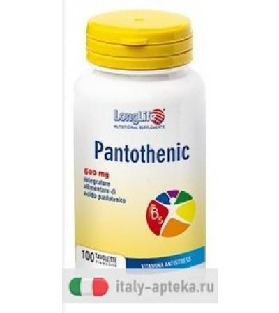 Longlife Pantothenic 100 Tavolette