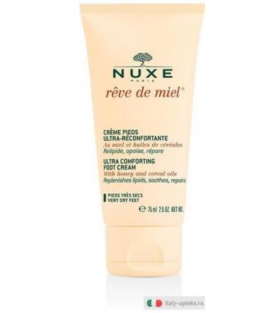 Nuxe Crème Pieds Ultra-Réconfortante Rêve de Miel 75ml