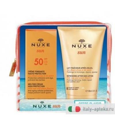 Nuxe Sun Trousse SPF50 Crema Viso + Doposole