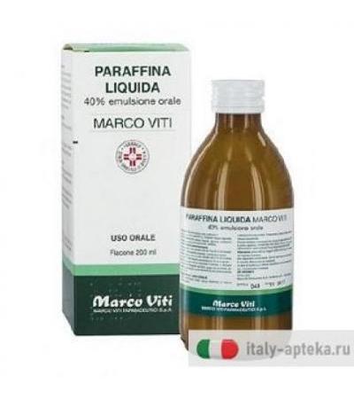 Paraffina Liquida Marco Viti 40% Flacone 200g