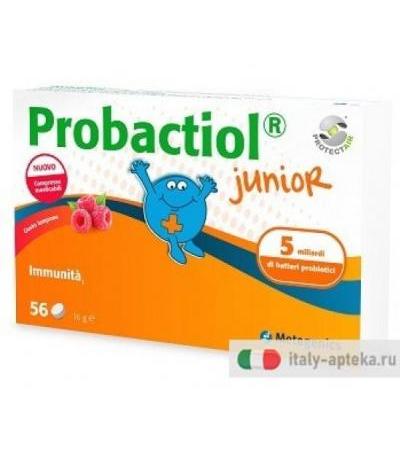 Probactiol  Junior 56 Compresse Masticabili Lampone