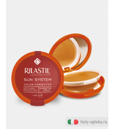 Rilastil Sun System Correttore Del Colore Beige SPF50+ 10g