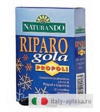 Riparo Gola Propoli 20 Capsule