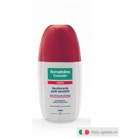 Somatoline Cosmetic Uomo Deodorante Pelli Sensibili Vapo 75ml
