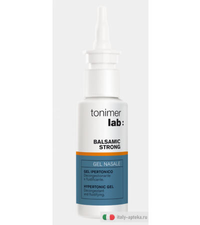 Tonimer Lab Gel Ipertonico Balsamic Strong 15ml