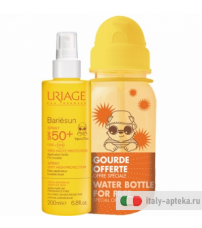 Uriage Bariesun Spray Bambini SPF50+ Con Borraccia Omaggio