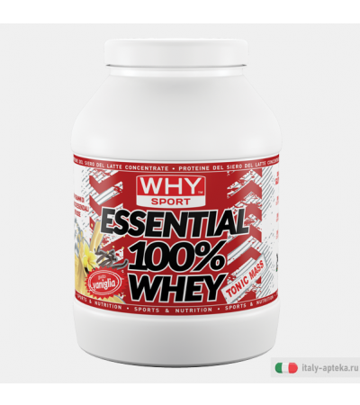 Why Essential 100% Whey Vaniglia 750g