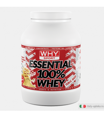 Why Essential 100% Whey Wafer Nocciobianco 750g