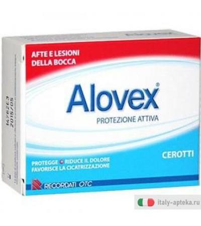 Alovex protezione attiva 15 Cerotti per La Cura delle Afte