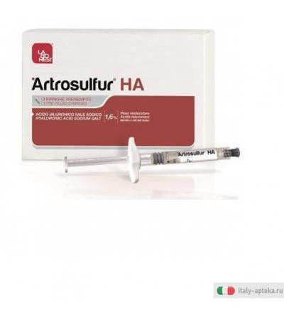 artrosulfur ha dispositivo medico ce 0373 di classe iii. siringa preriempita a base