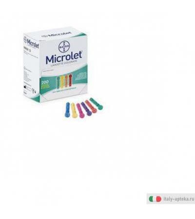 Bayer Microlet 200 Lancette colorate in Offerta