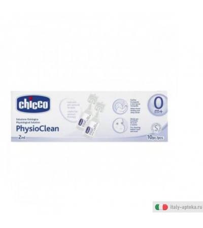 Chicco Physioclean Soluzione fisiologica - 10 Fiale da 2 ml