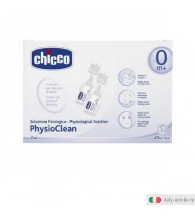 Chicco Physioclean Soluzione fisiologica - 20 Fiale da 2 ml