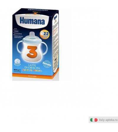 Humana 3 Junior Drink Latte di Crescita in polvere