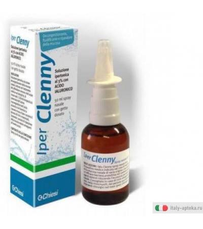 iper clenny soluzione ipertonica ad azione decongestionante della mucosa nasale,