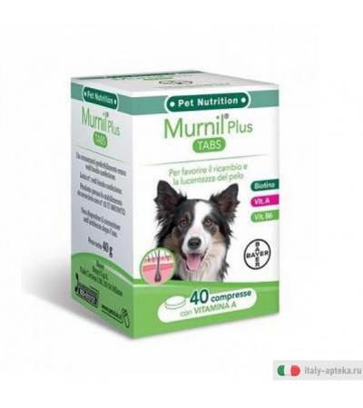 murnil tabs mangime complementare per cani con vitamina a micro incapsulata, per favorire ricambio e