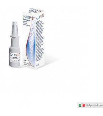 narivit dispositivo medico ce. spray nasale a base di liposomi, vitamina a ed e. lubrifica e