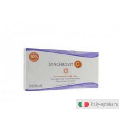 Synchroline Synchrovit C Siero Anti età 6 Flaconi da 5ml