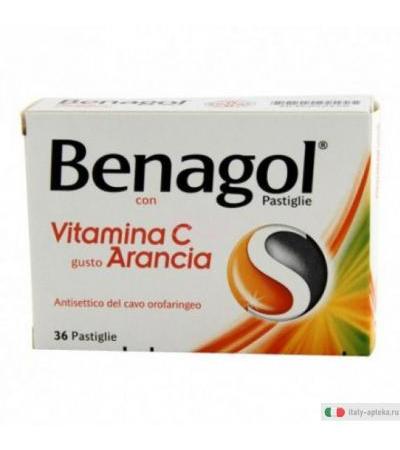 Benagol Vitamina C 36 pastiglie Arancia