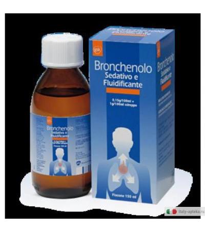 Bronchenolo sciroppo Sedativo e Fluidificante 150ml