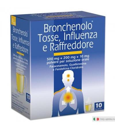Bronchenolo Tosse Influenza e Raffreddore buste