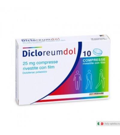 Dicloreum Dol10 compresse Rivestite 25 mg