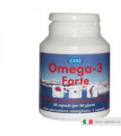 Omega 3 Forte 60cps Lysi
