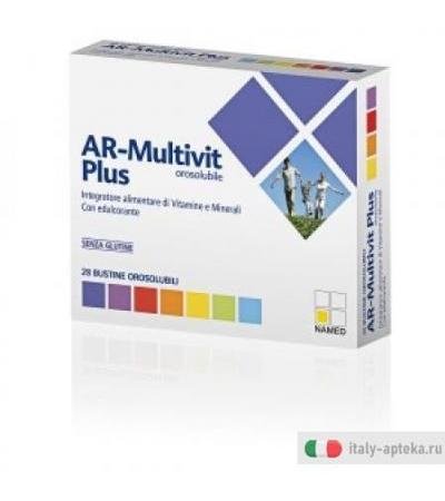 AR-Multivit Plus orosolubile vitamine e minerali con edulcorante 28 bustine