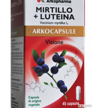Arkopharma Arkocaps Mirtillo + Luteina 45 capsule