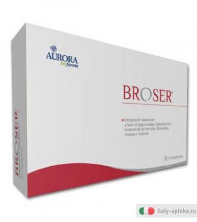 Aurora biofarma Broser Riduzione Edema 20 compresse