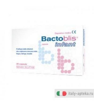 Bactoblis Infant utile per prevenire tonsilliti 30 capsule