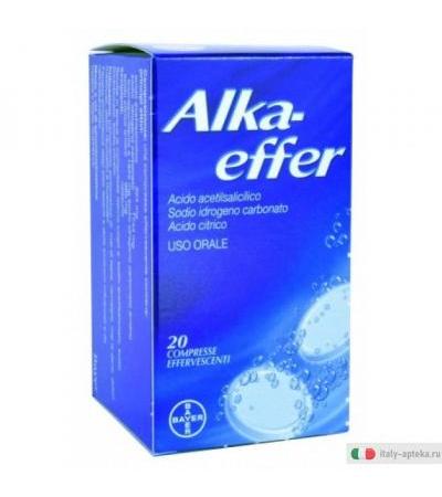 Bayer Alkaeffer 20 compresse effervescenti