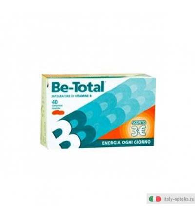 Be-Total integratore alimentare di Vitamine B 40 compresse