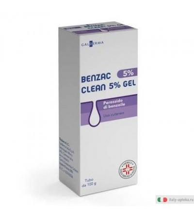 Benzac Clean Gel 5% antiacne 100 g